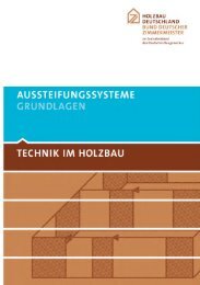 Technik im Holzbau, Aussteifungssysteme - Zeittechnik-Verlag GmbH