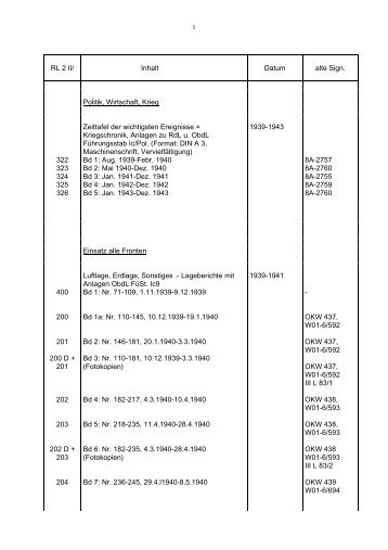 RL-2 II.Bd III Meldung u. Berich - Gyges