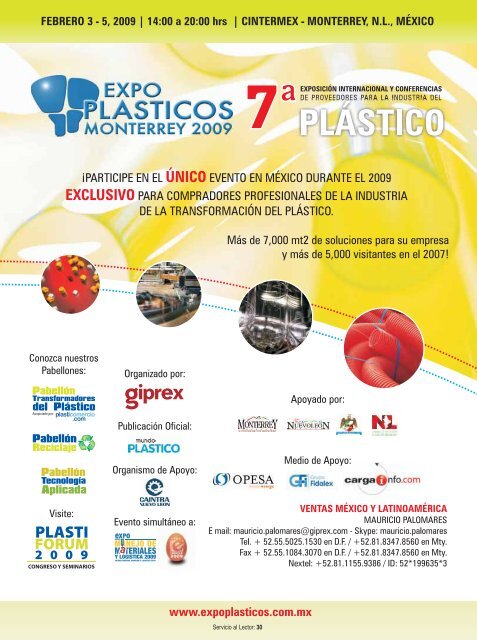 LISTADO ALFABÉTICO DE COMPAÑÍAS PROVEEDORAS - Plastico