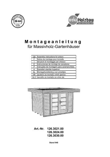 M o n t a g e a n l e i t u n g