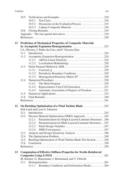 Computational Methods for Debonding in Composites