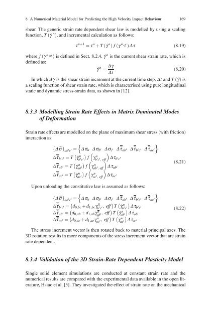 Computational Methods for Debonding in Composites