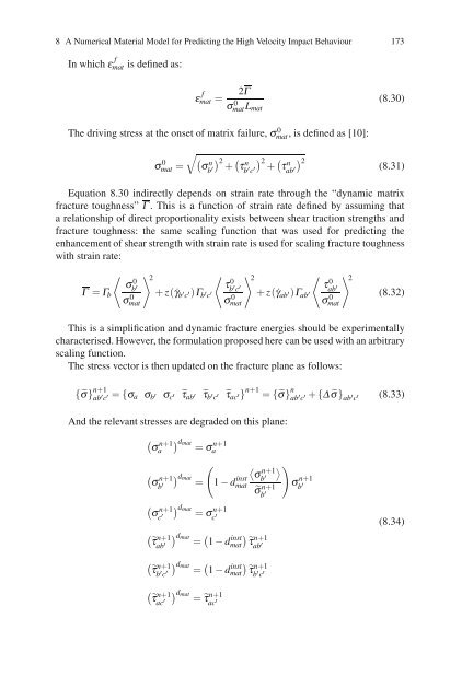 Computational Methods for Debonding in Composites