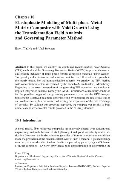 Computational Methods for Debonding in Composites