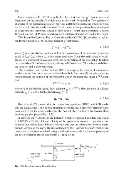 Computational Methods for Debonding in Composites