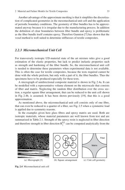 Computational Methods for Debonding in Composites