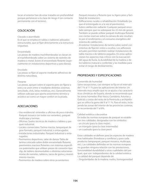 productos de madera para la arquitectura – cscae - Consejo ...