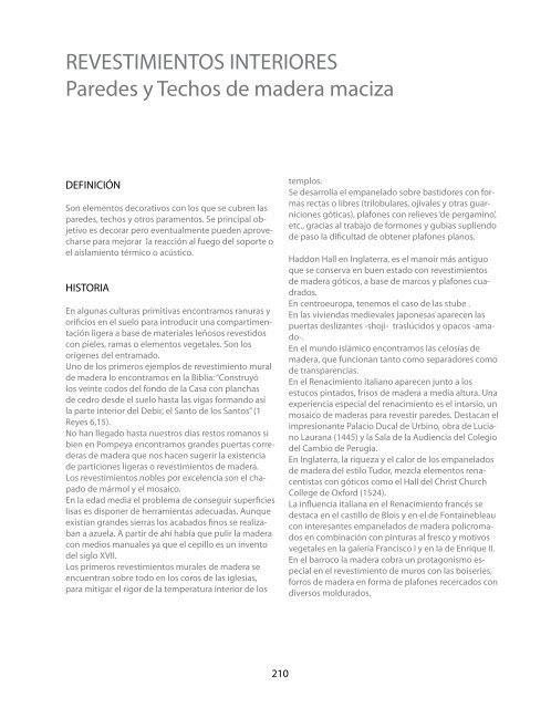 productos de madera para la arquitectura – cscae - Consejo ...