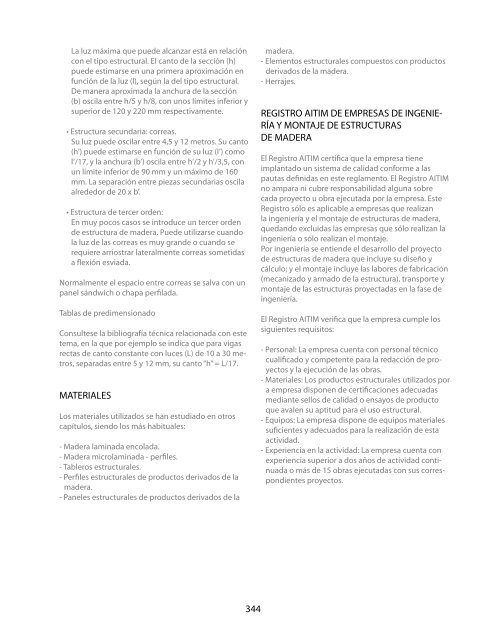 productos de madera para la arquitectura – cscae - Consejo ...