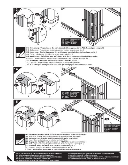 (DE) Metall-Gartenschuppen (BG) Метален ... - Bayer Outdoor