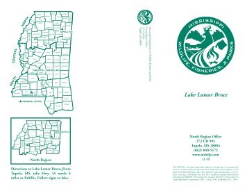 Lake Lamar Bruce - Mississippi Department of Wildlife, Fisheries ...