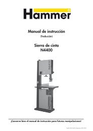 Manual de instrucción Sierra de cinta N4400 - FELDER Maschinen ...