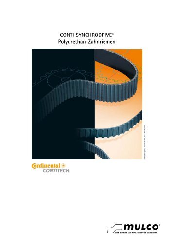 CONTI SYNCHRODRIVE® Polyurethan-Zahnriemen - Anton Klocke ...