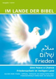 im LANde deR BiBeL - Berliner Missionswerk