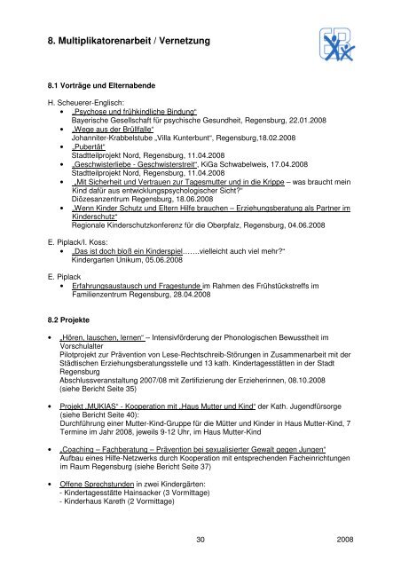 8 Multiplikatorenarbeit Vernetzung Eb Regensburg De