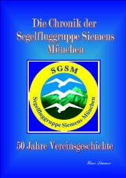 Vorgeschichte zur Chronik der SGSM