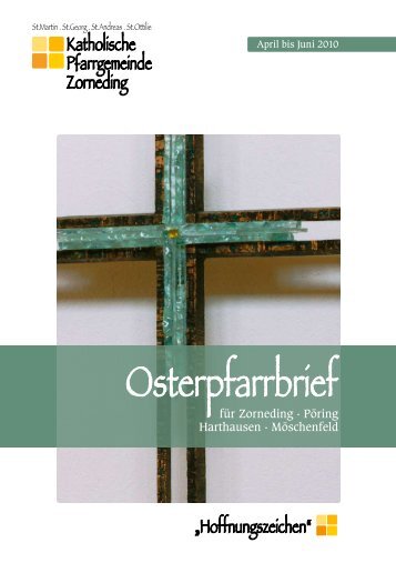 Osterpfarrbrief - St. Martin Zorneding