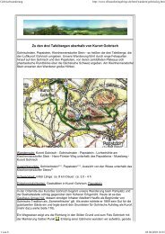 Gohrischstein, Papststein, Kleinhennersdorfer Stein - Sächsische ...