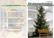 Kirchenblatt Dezember 2012/ Januar 2013 - Kirchgemeinde Neukirch