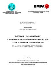 SYSTEM AND PERFORMANCE AUDIT FOR SURFACE ... - Empa