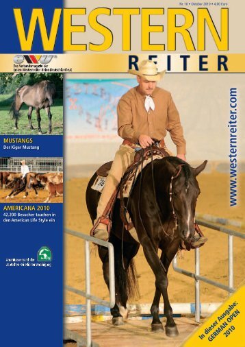 GERMAN OPEN 2010 - Erste Westernreiter Union Deutschland e.V.