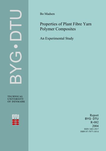 Properties of Plant Fibre Yarn Polymer Composites. An ...