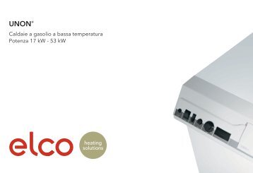 UNON® - ELCO Heating solutions