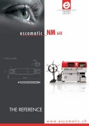 Download NM 64X brochure (PDF) - Escomatic