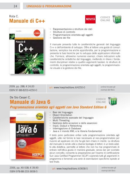 Libri Per Il Professionista - HOEPLI.it