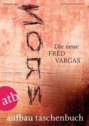 Die neue FRED VARGAS - Aufbau Verlag