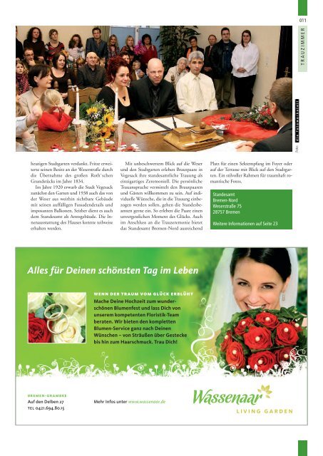 Hochzeitsmagazin Bremen