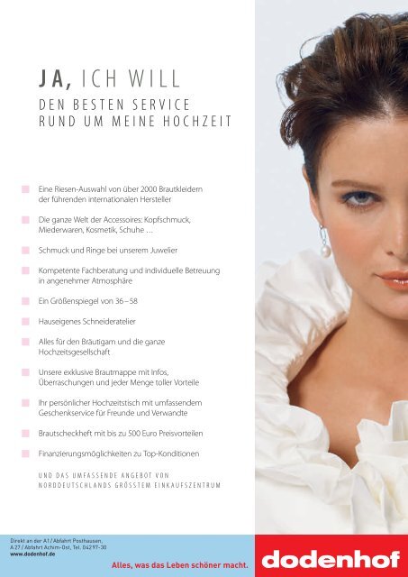 Hochzeitsmagazin Bremen