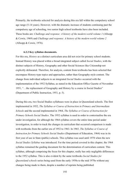 PDF (Whole Thesis) - USQ ePrints - University of Southern ...