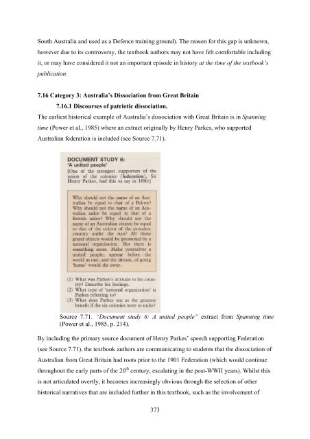 PDF (Whole Thesis) - USQ ePrints - University of Southern ...