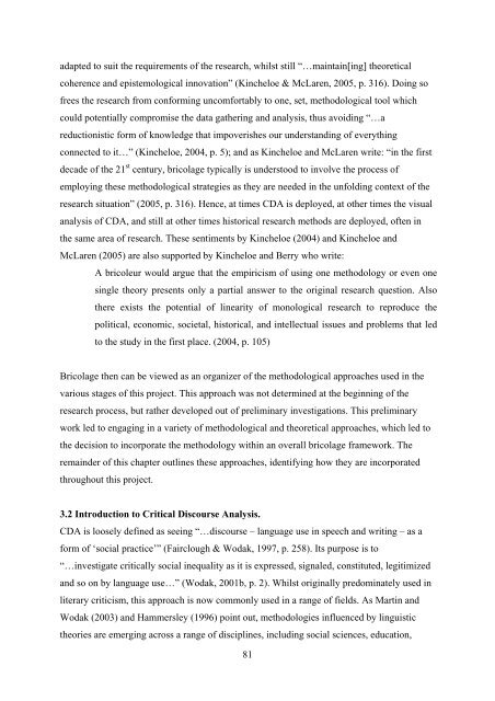 PDF (Whole Thesis) - USQ ePrints - University of Southern ...