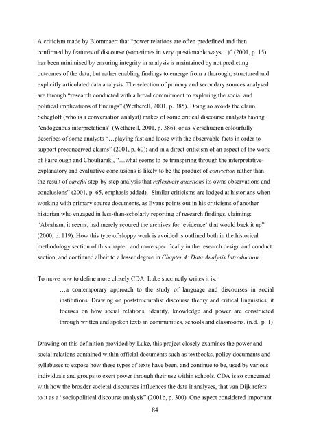 PDF (Whole Thesis) - USQ ePrints - University of Southern ...