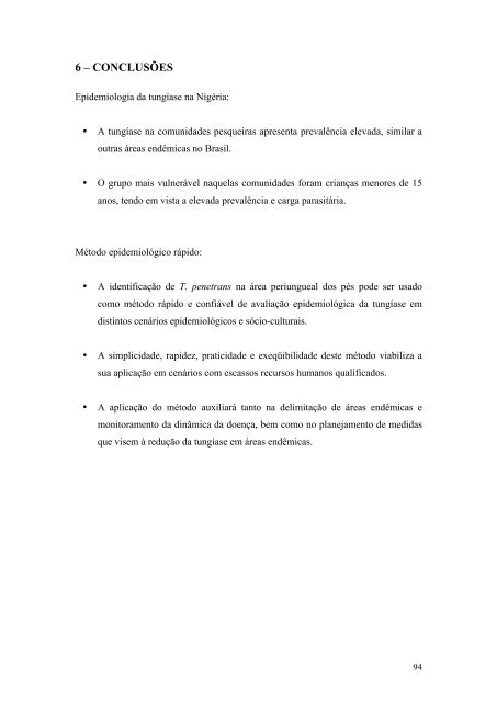 Tungíase: doença negligenciada causando patologia grave