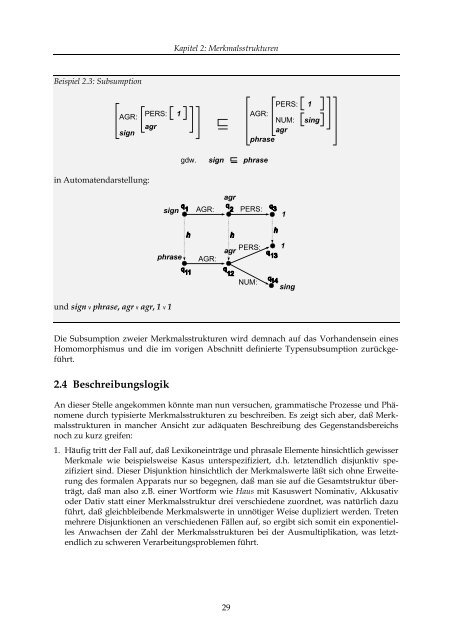 Aspekte der morphologischen Analyse des Deutschen - Universität ...