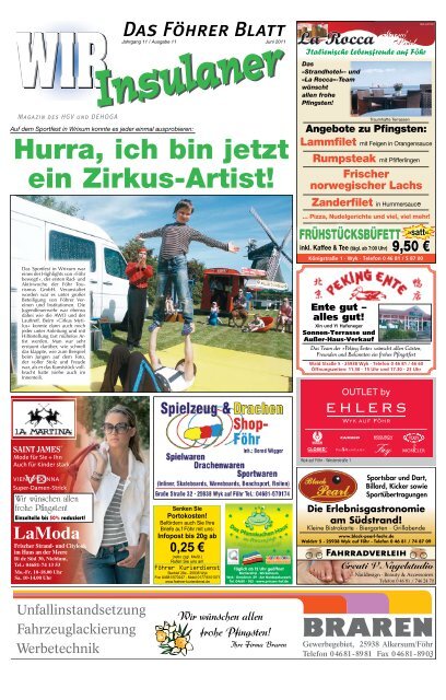 Ausgabe 11/2011 - WIR Insulaner