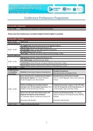 Conference Program - TCI Network