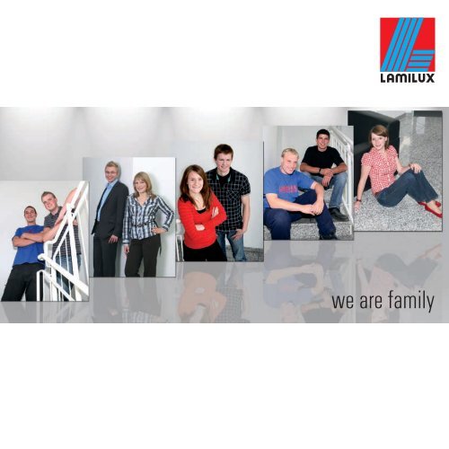 Ausbildungsbroschüre - we are family - lamilux