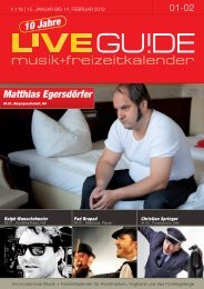 Matthias Egersdörfer - Livegui.de