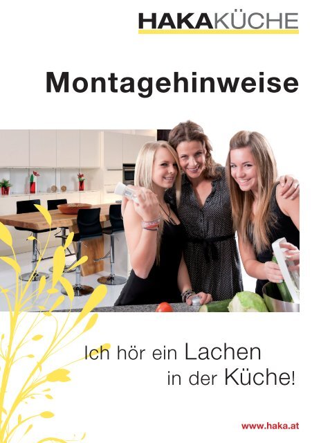 Montagehinweise - HAKA Küche