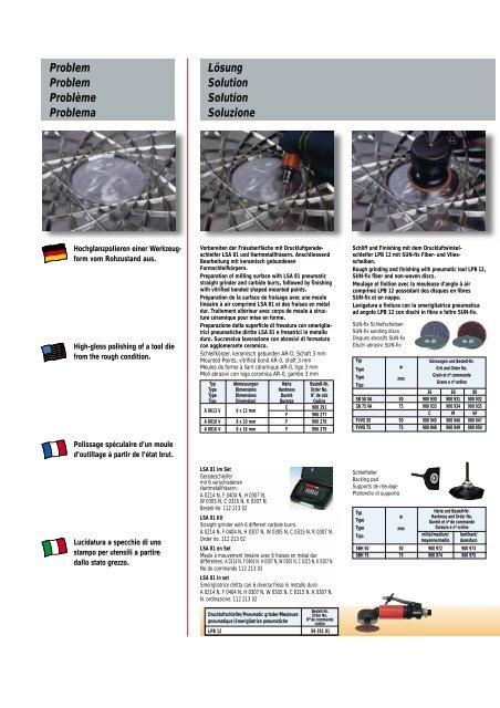 Werkzeug- und Formenbau: Hochglanz- polieren von Glasformen ...