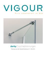 derby Duschabtrennungen - Vigour