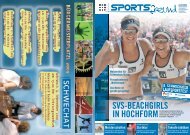 SVS-BEACHGIRLS IN HOCHFORM - SV-Schwechat