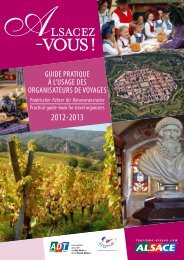 Guide pratique à l'usage des organisateurs de - Tourisme Alsace