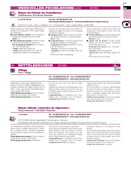 Guide pratique à l'usage des organisateurs de - Tourisme Alsace