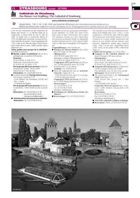 Guide pratique à l'usage des organisateurs de - Tourisme Alsace