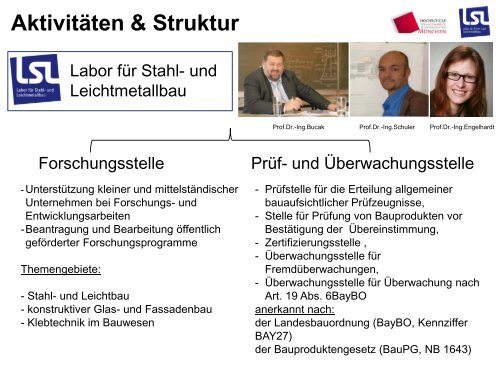 Prof. Ömer Bucak - Stahl und Glas